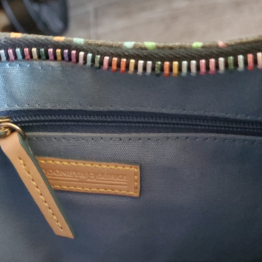 Dooney & Bourke Colorful Logo Shoulder Bag - Picture 7 of 11